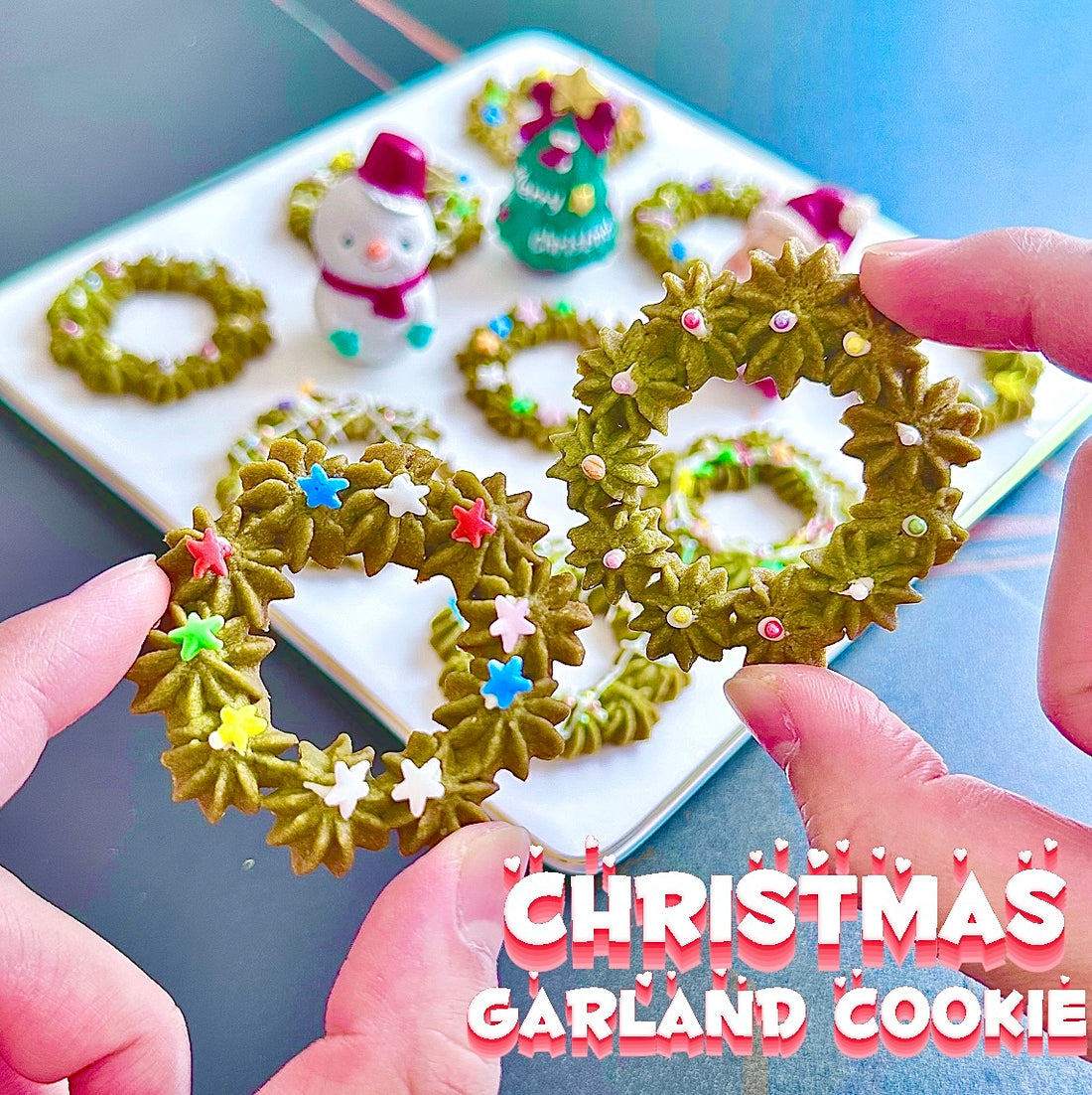 💐聖誕花環曲奇Christmas Garland Cookie🍪