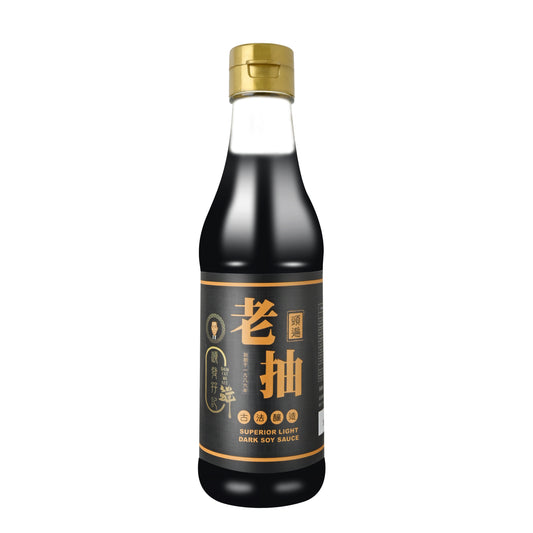 順發孖記頭遍老抽王Superior Light Dark Soy Sauce